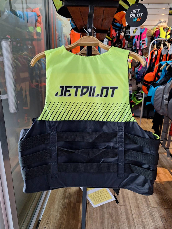 BLK/YEL HELIUM F/E MENS NYLON VEST