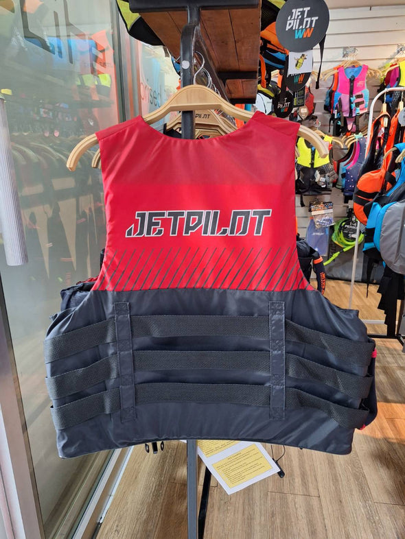 BLK/RED HELIUM F/E MENS NYLON VEST