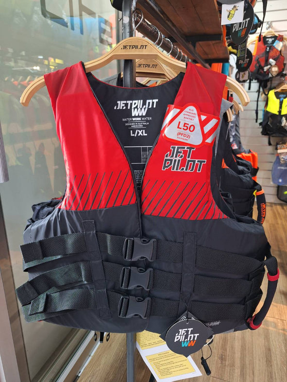 BLK/RED HELIUM F/E MENS NYLON VEST
