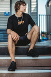 BLK ELEVANT MENS CROSS TRAINER