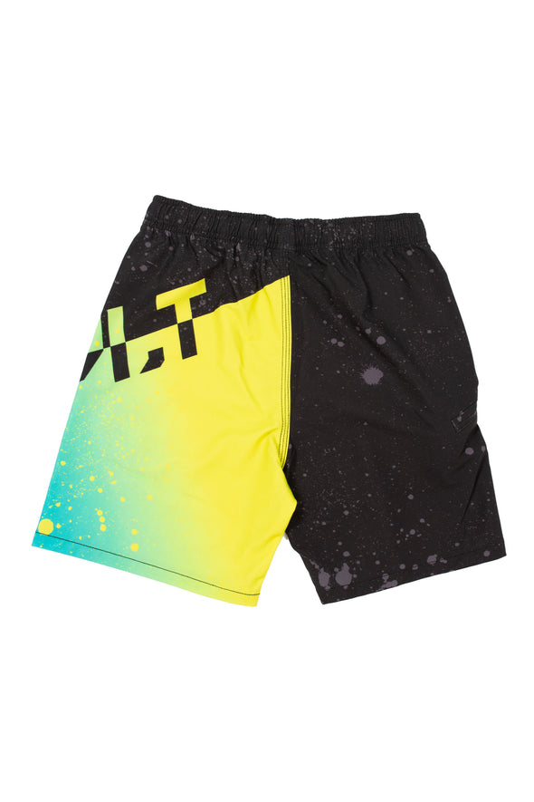 BLK/TEAL COLOUE BOMB YOUTH BOADSHORT