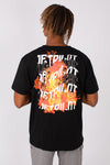 BLK/RED FIRESTORM MENS TEE