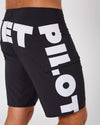 BLK DIVIDED MENS BOARDSHORTS