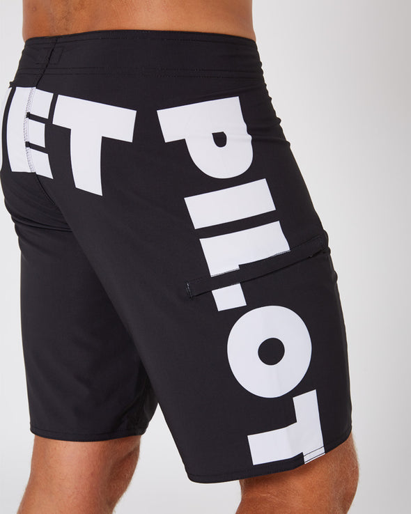 BLK DIVIDED MENS BOARDSHORTS