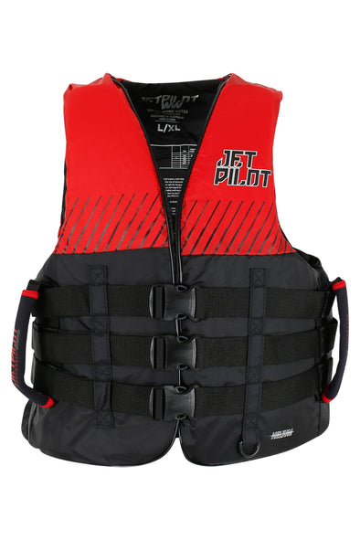 BLK/RED HELIUM F/E MENS NYLON VEST