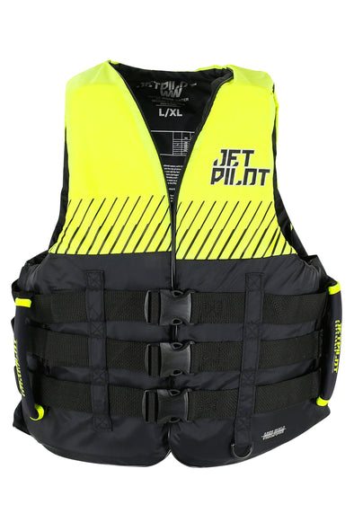 BLK/YEL HELIUM F/E MENS NYLON VEST