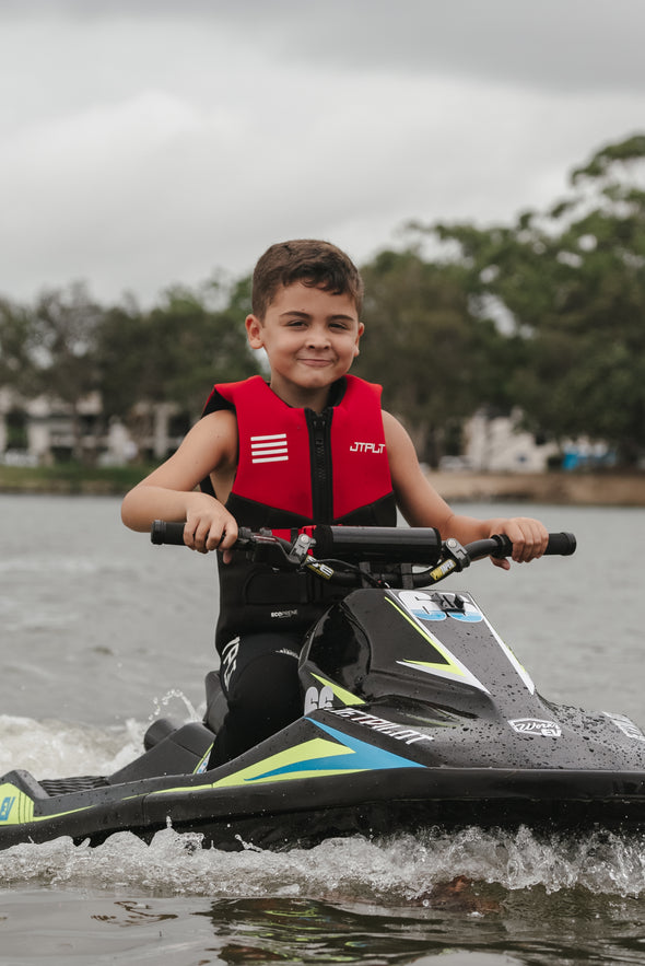 JETPILOT THE CAUSE F/E YOUTH ECO VEST- Red L50