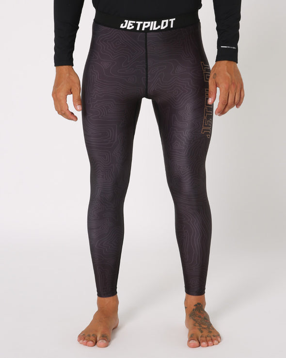 BLK JP MENS RASHIE LEGGINGS JA23777