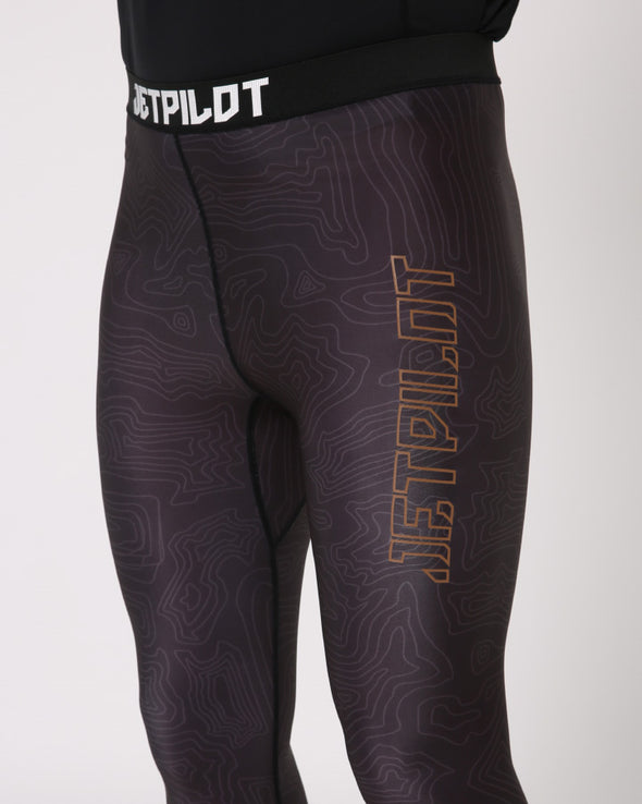 BLK JP MENS RASHIE LEGGINGS JA23777