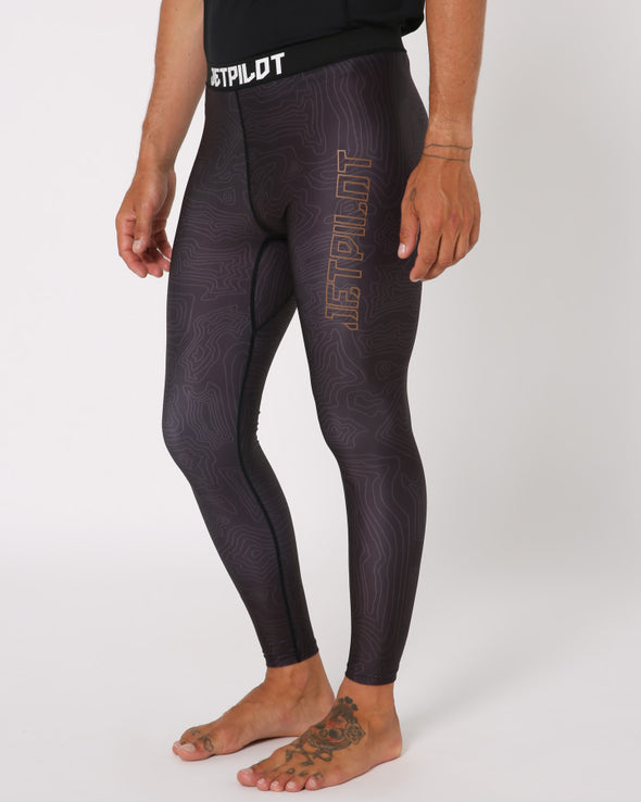 BLK JP MENS RASHIE LEGGINGS JA23777