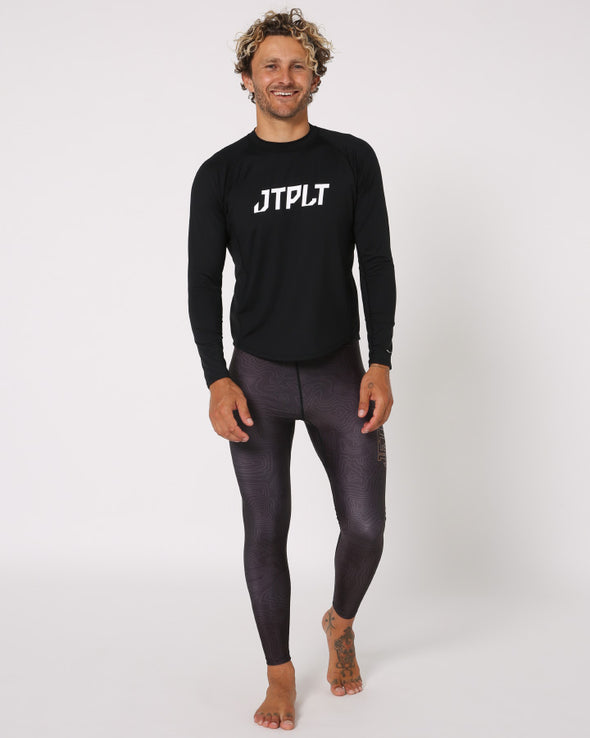 BLK JP MENS RASHIE LEGGINGS JA23777