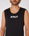 BLK LIMITS MENS MUSCLE TEE