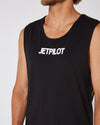 BLK LIMITS MENS MUSCLE TEE