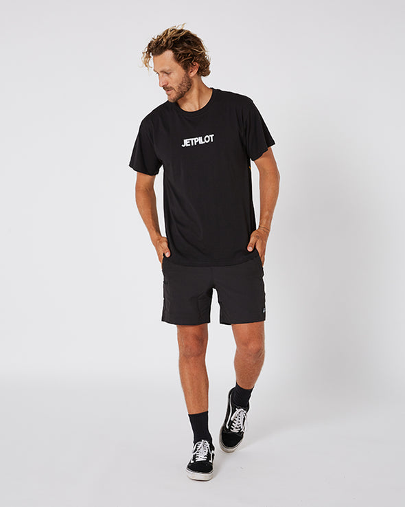 BLK LIMITS MENS S/S TEE