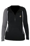BLK PACER LS HOODED LADIES RASHIE