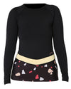 Jetpilot PACER QUARTZ LADIES LS RASHIE - Black