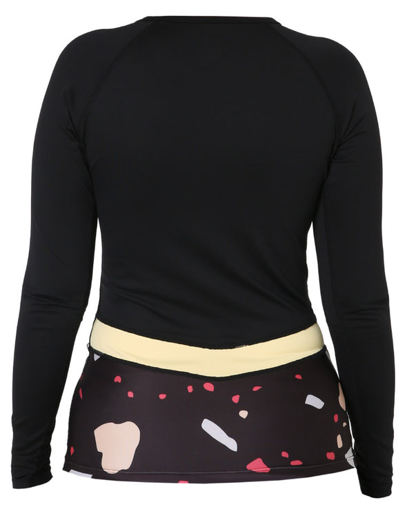 Jetpilot PACER QUARTZ LADIES LS RASHIE - Black