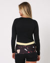 Jetpilot PACER QUARTZ LADIES LS RASHIE - Black