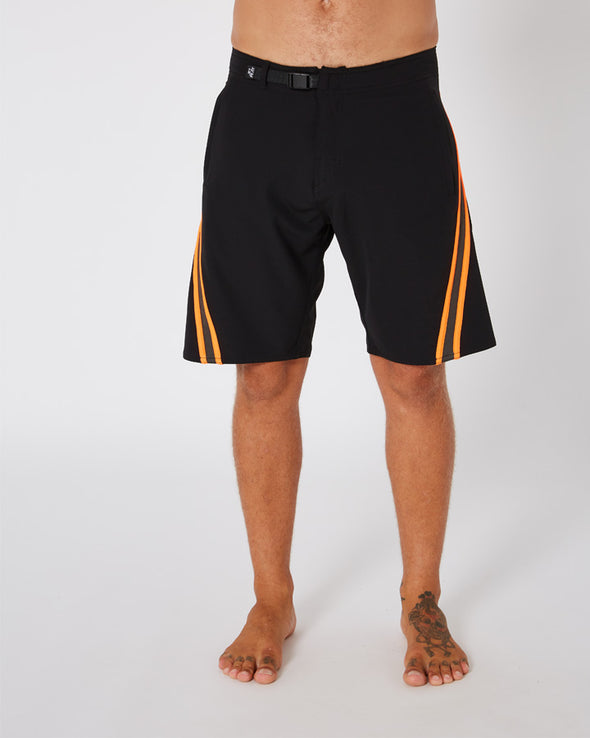 BLK/ORG PROFILER MENS BOARDSHORTS