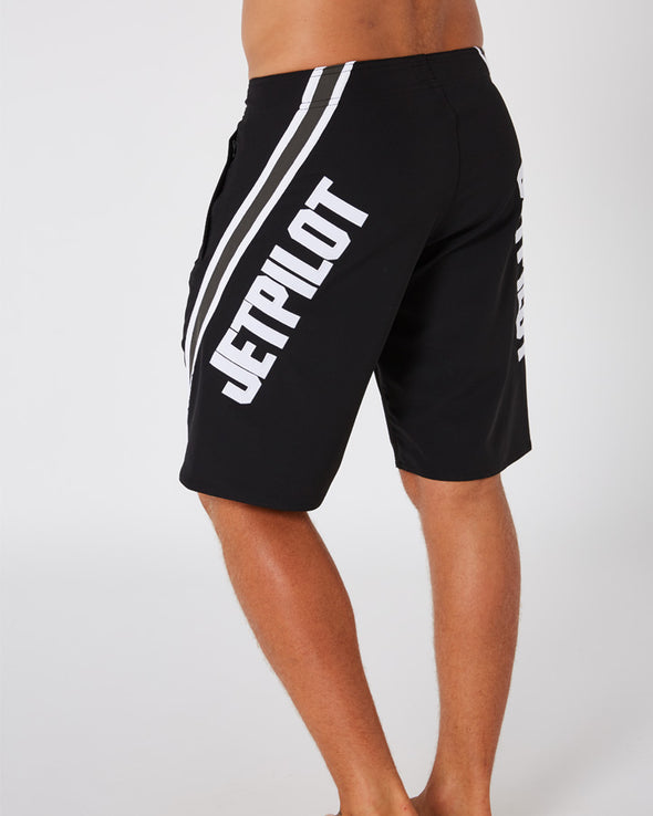 BLK/WHT PROFILER MENS BOARDSHORTS