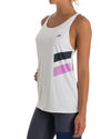 JETPILOT  JPCO DRI-FIT TANK - WHITE Ladies