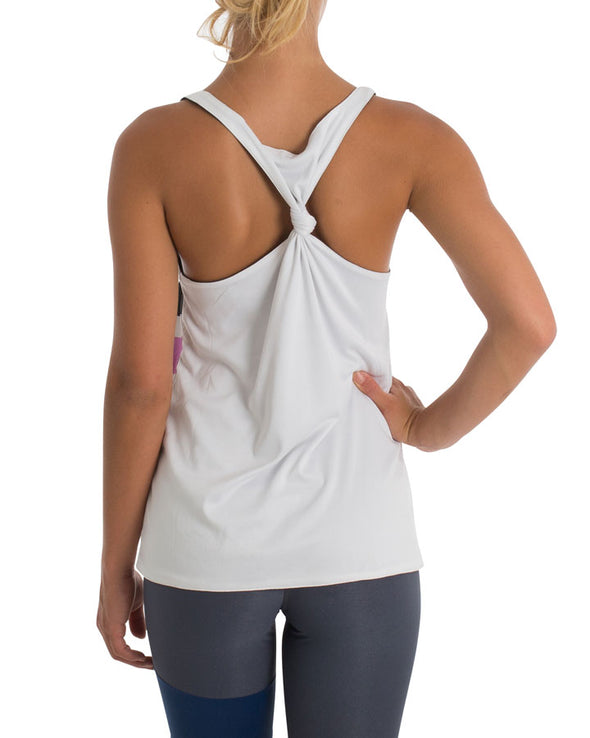 JETPILOT  JPCO DRI-FIT TANK - WHITE Ladies