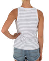 JETPILOT STUNNER LADIES TANK WHITE