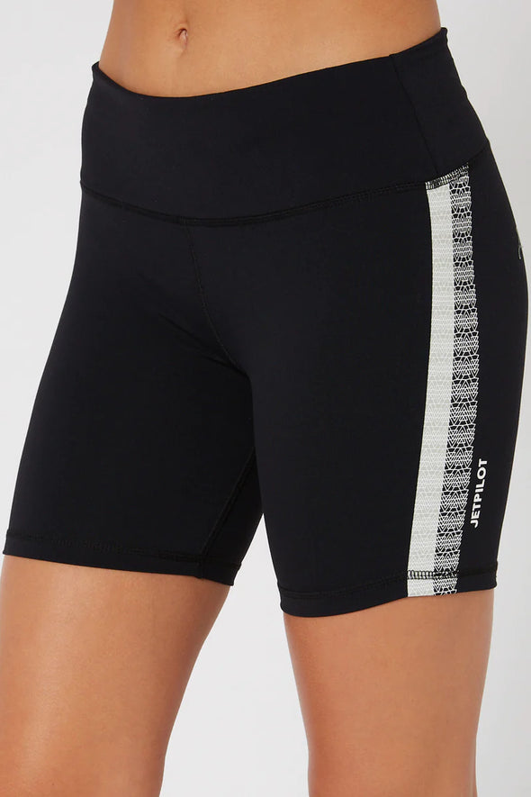 BLK/GRY PACER LADIES BIKE SHORT