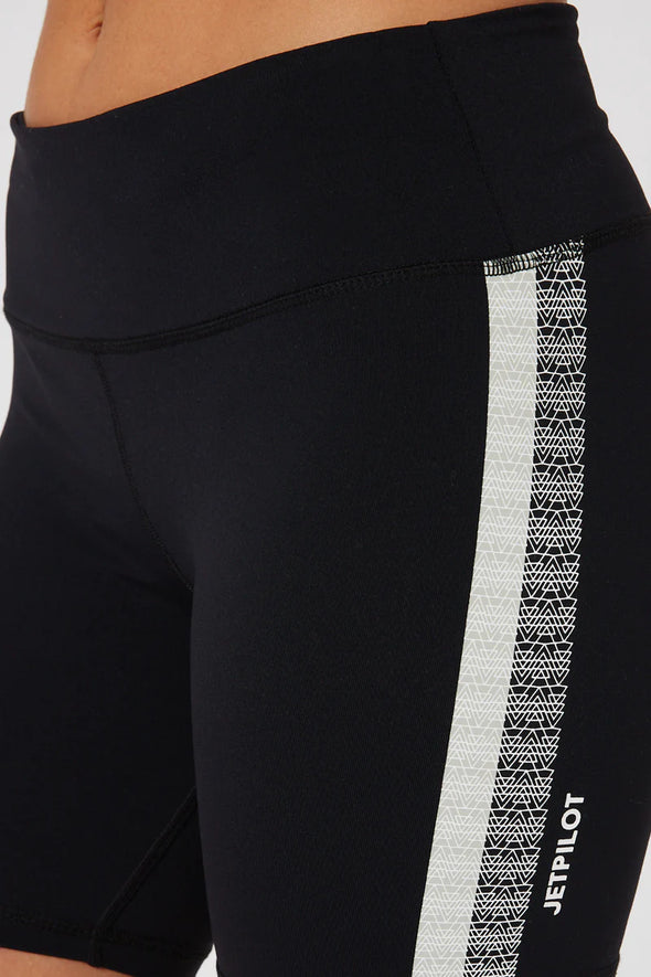 BLK/GRY PACER LADIES BIKE SHORT