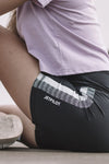 BLK/GRY PACER LADIES BIKE SHORT