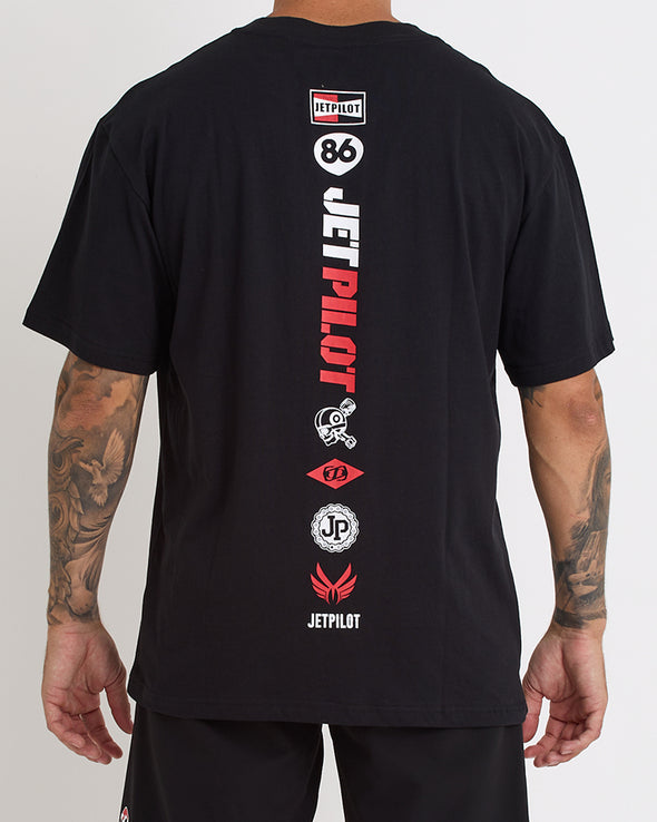 Jetpilot 86 Spinal Tee Mens