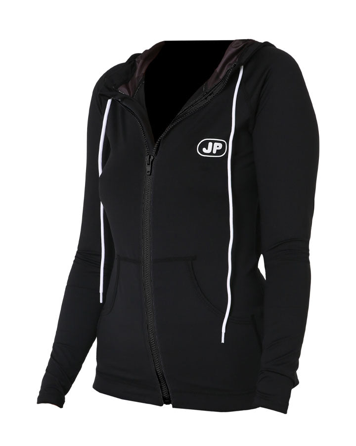 BLK ZAHRA LS HOODED LADIES RASHIE – Jetpilot Thailand