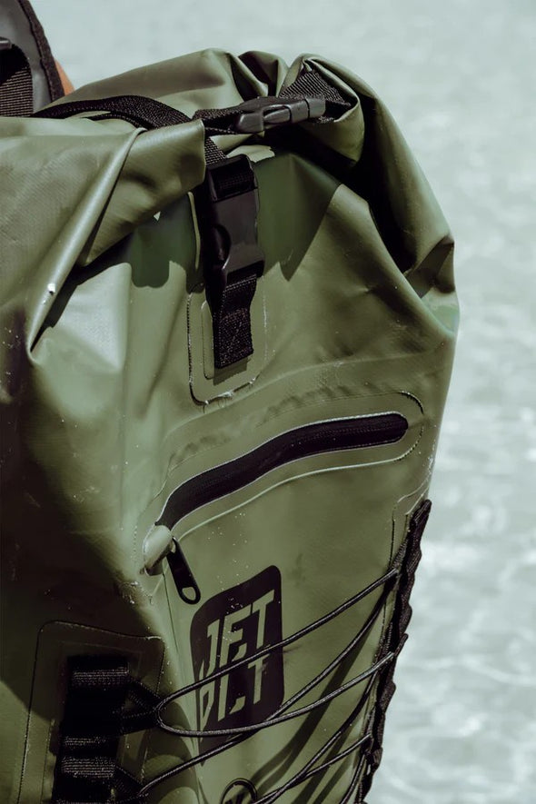BLK/SAGE VENTURE 50L WATERPROOF BAG
