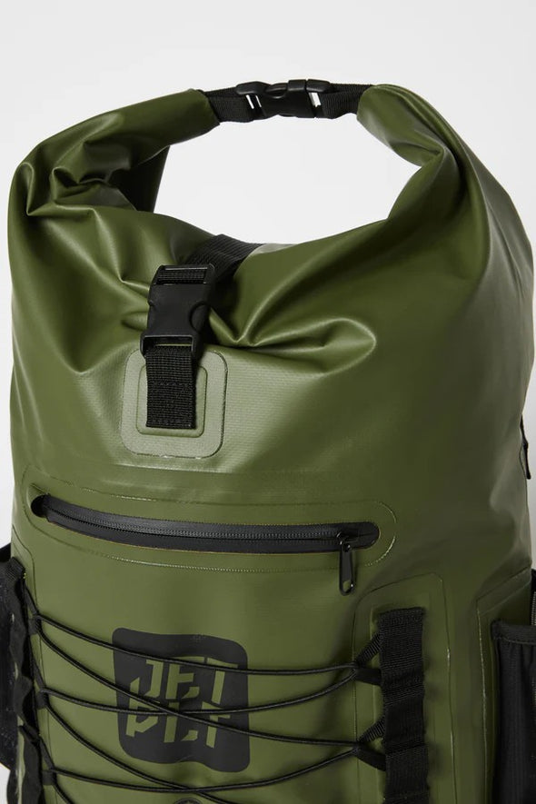 BLK/SAGE VENTURE 50L WATERPROOF BAG