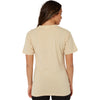 TAN SIMPLE LADIES OVERSIDED TEE