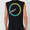 BLK/TEAL GOODTIMES MENS MUSCLE