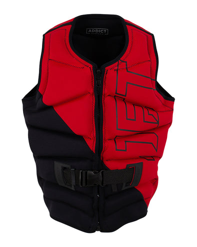 BLK/RED ADDICT REV F/E MENS NEO VEST