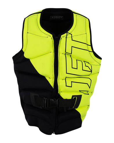 BLK/YEL ADDICT REV F/E MENS NEO VEST