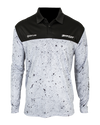 GRY VENTURE MENS LS FISHING POLO