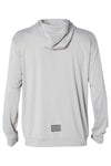 GRY RX L/S FRONT ZIP HOODED MENS RASHIE
