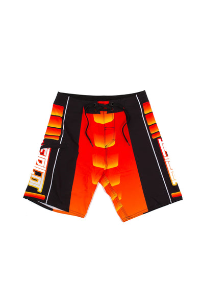 ORG/BLK PODIUM YOUTH BOARDSHORTS