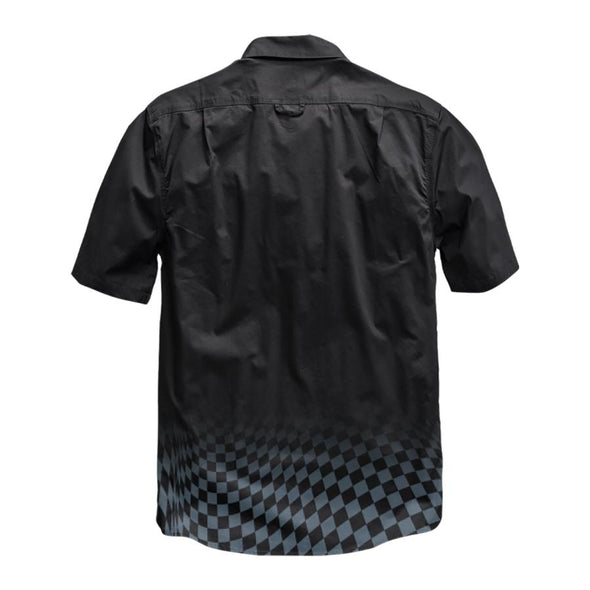 BLK RX GRID MENS S/S SHIRT