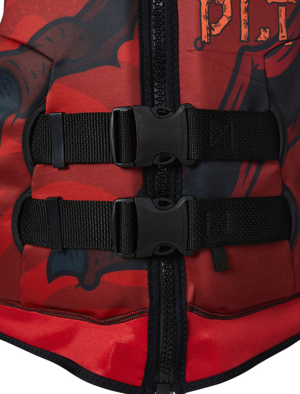 RED BOYS REX YOUTH CAUSE NEO VEST