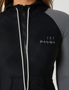 BLK CAUSE LS LADIES HOODED RASHIE
