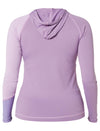 PUR CAUSE LS LADIES HOODED RASHIE