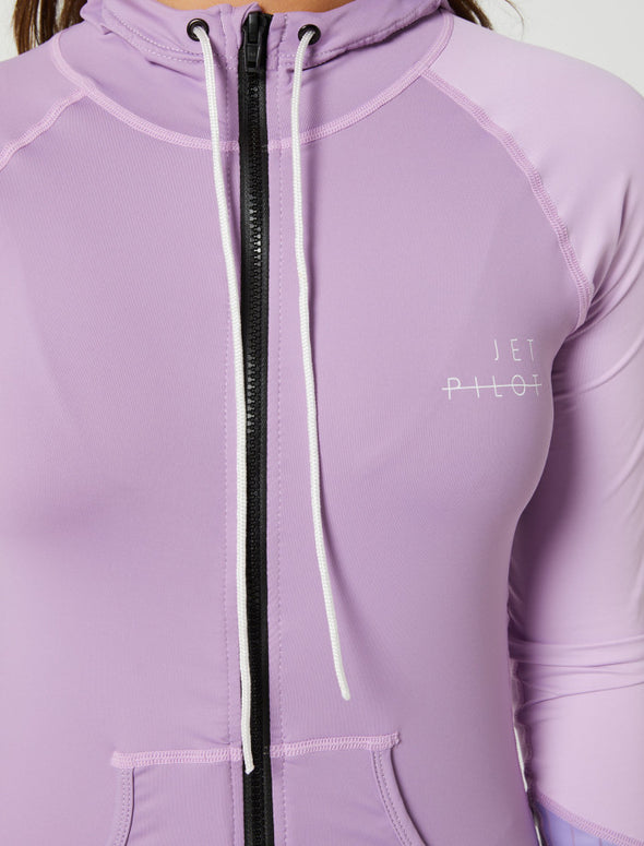 PUR CAUSE LS LADIES HOODED RASHIE