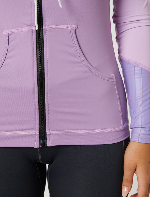 PUR CAUSE LS LADIES HOODED RASHIE