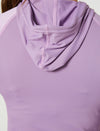 PUR CAUSE LS LADIES HOODED RASHIE