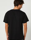 BLK CORP MENS SS TEE