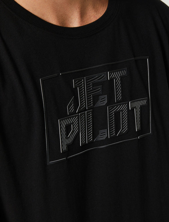 BLK CORP MENS SS TEE